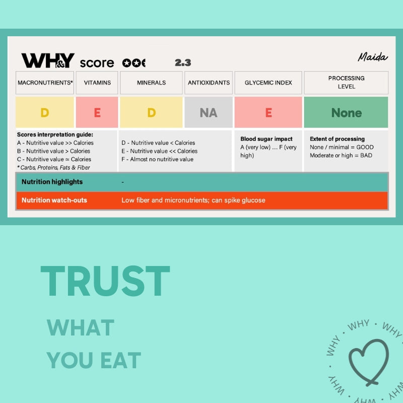 Maida, 500g WHY Nutrition