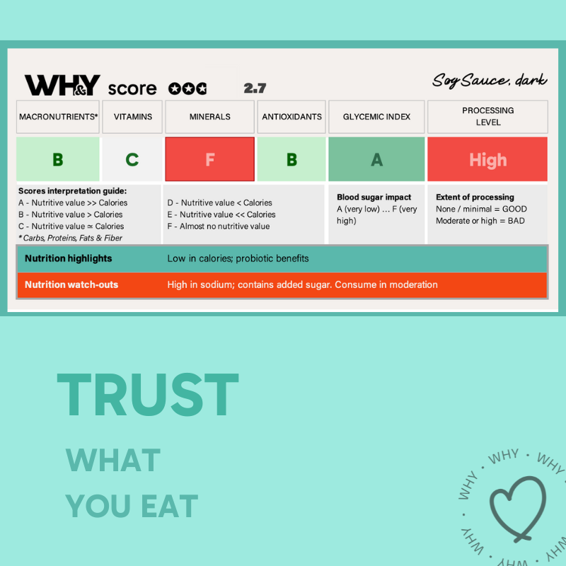 Soy Sauce, Dark, 500g (Lee Kum Kee) - WHY Nutrition