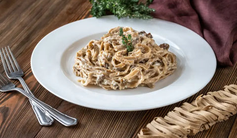 Creamy-Tagliatelle-with-Mushrooms Planit Club