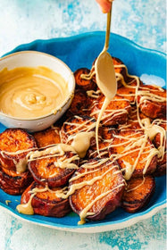 Roasted-Sweet-Potato-with-Tahini Planit Club