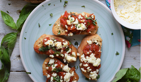 Roasted-Tomato-Feta-Bruschetta Planit Club