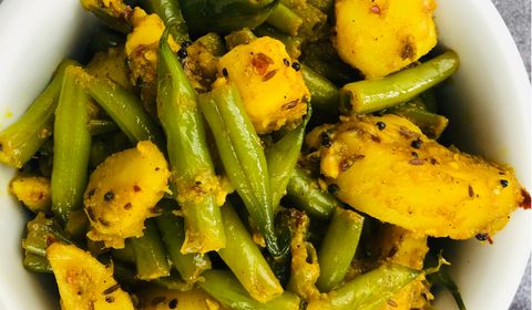 Aloo Beans