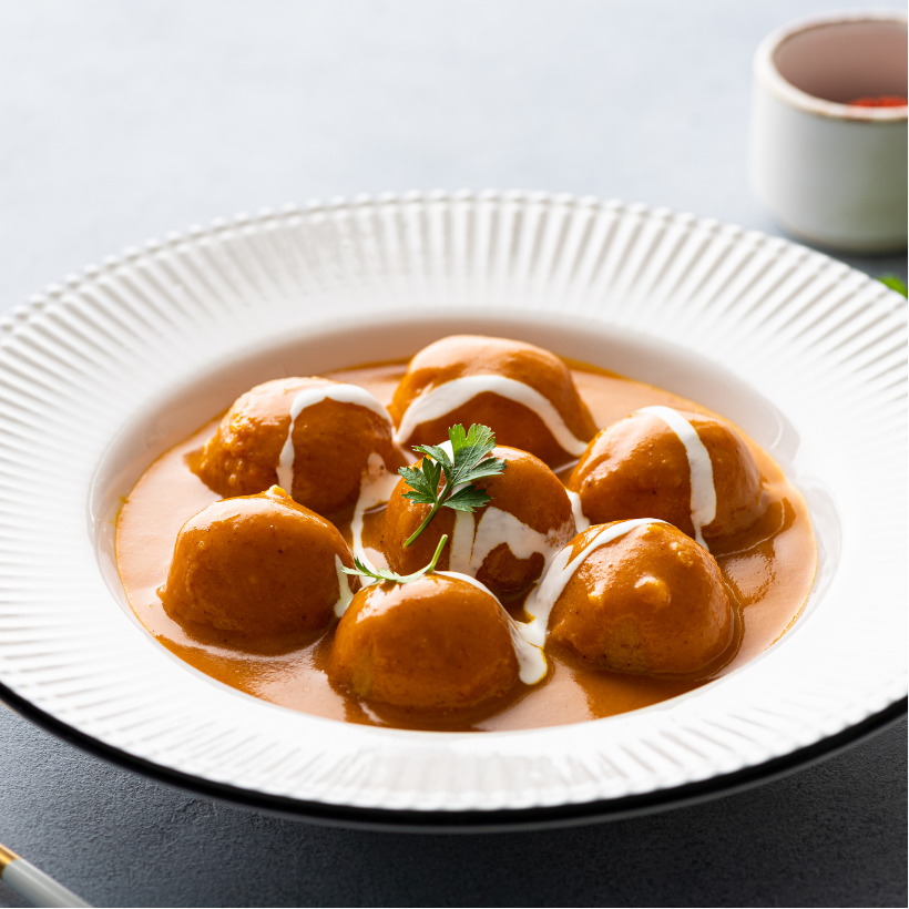 Patta Gobhi (Cabbage) Kofta Curry