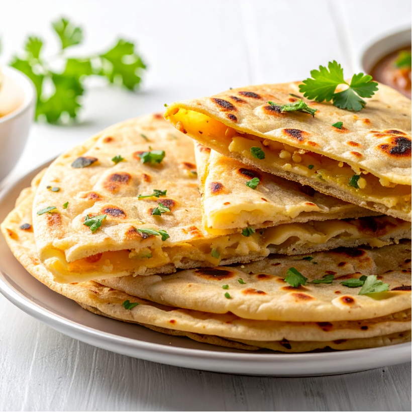 Paneer Stuffed Paratha
