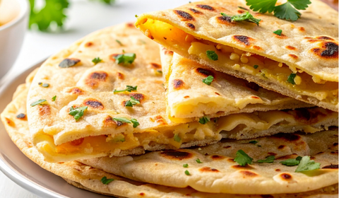 Paneer Stuffed Paratha