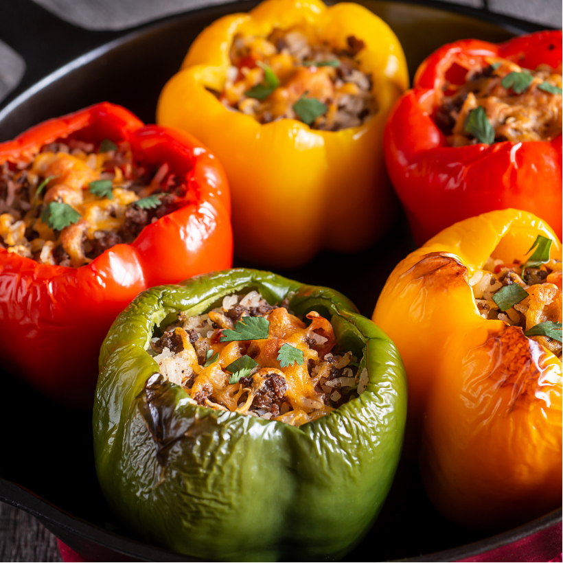 Stuffed Capsicum Masala