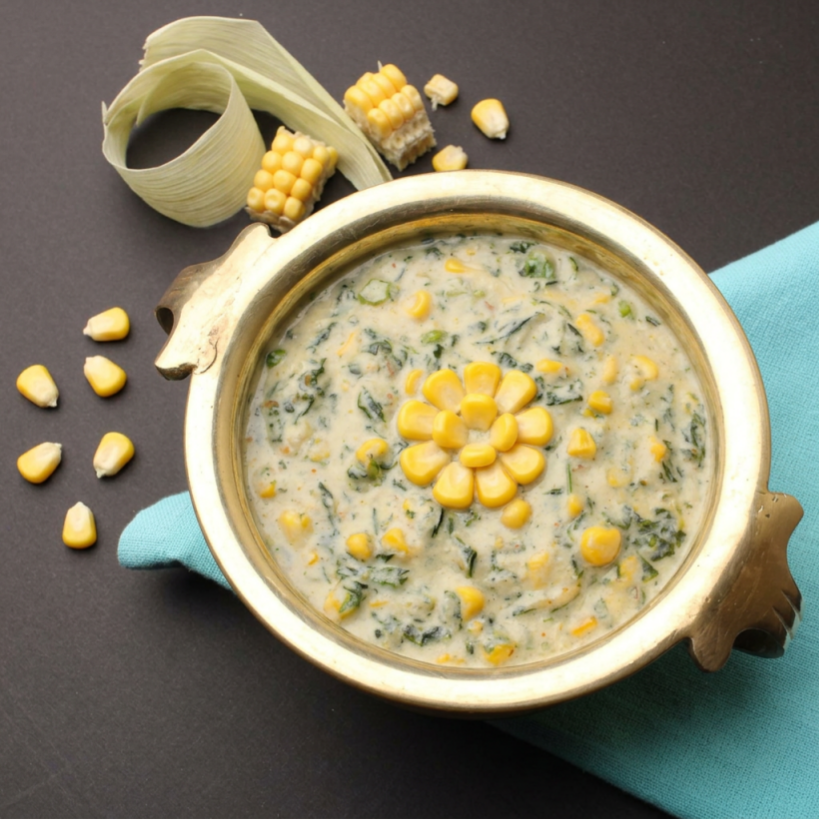 Corn Methi Malai