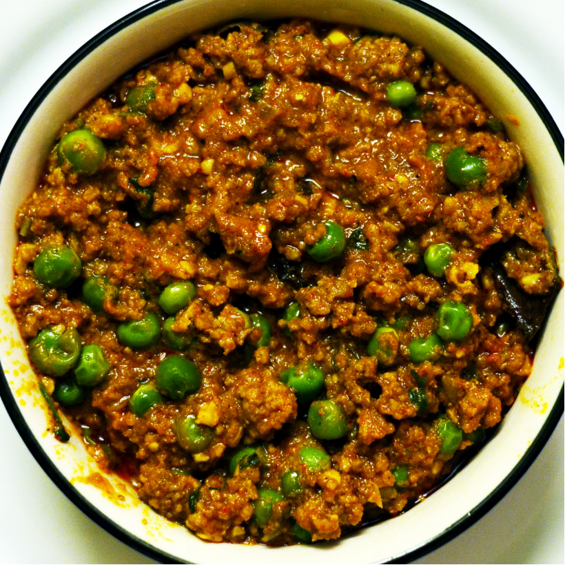 Soya Keema Matar