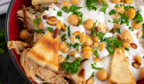 Chickpea Fatteh