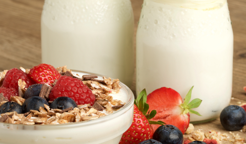 Fruit Yogurt with Muesli