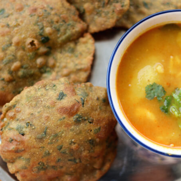 Bajra Methi Puri