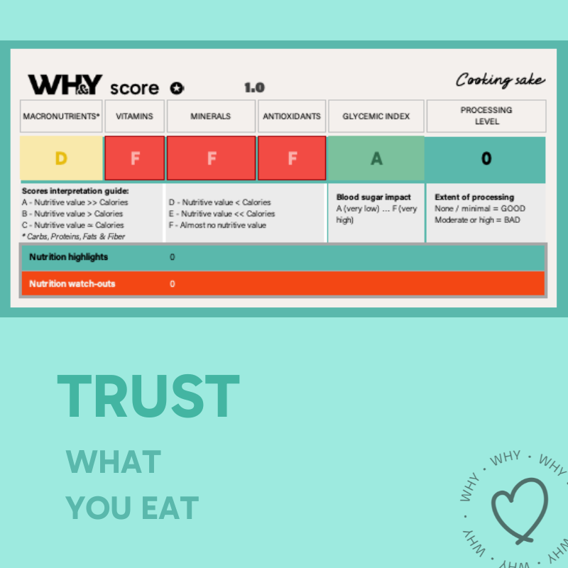 Cooking Sake, 1.8Ltr