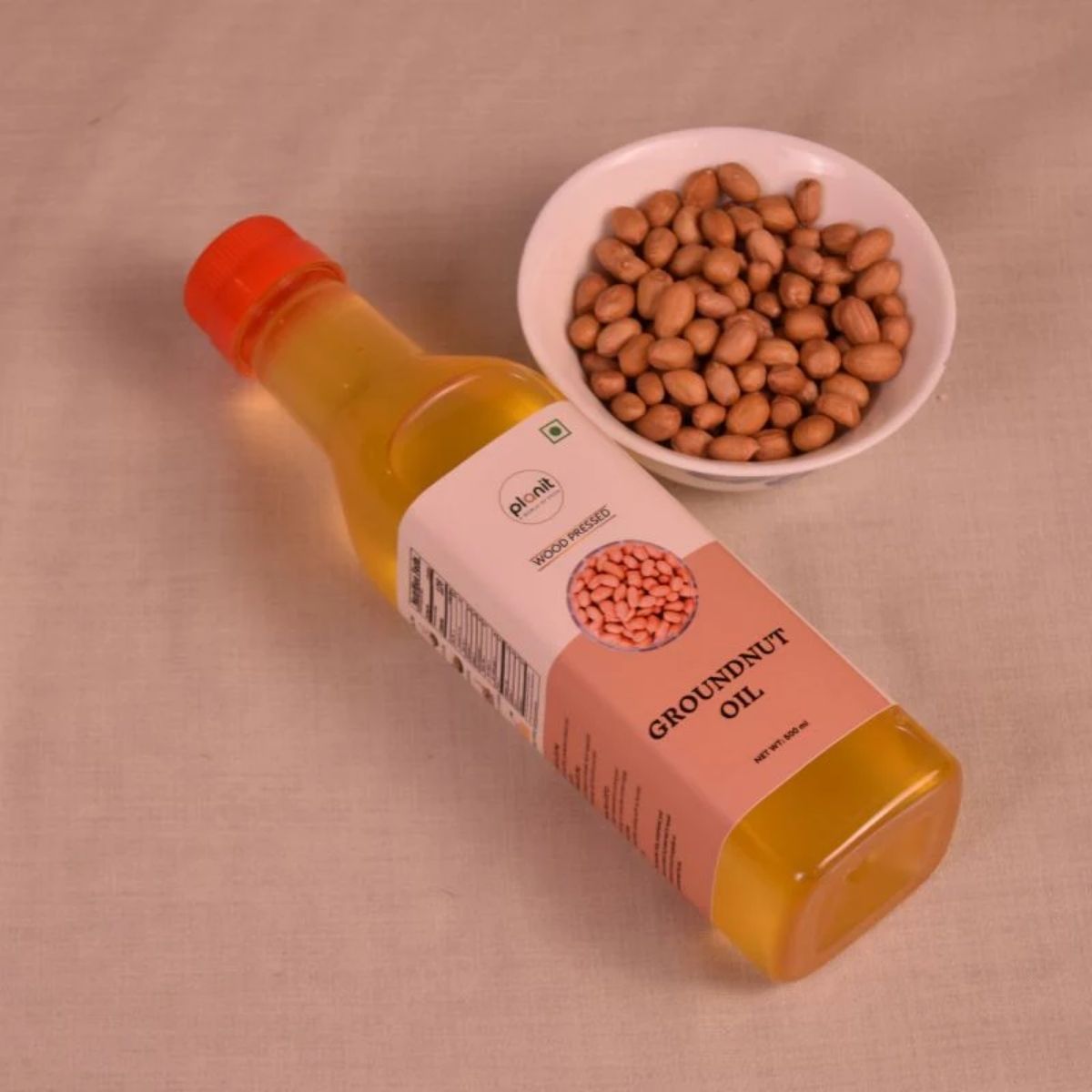 Groundnut Oil, 0.5 litre - WHY Nutrition