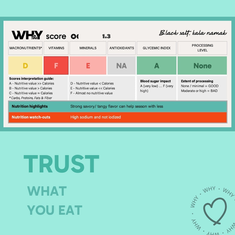 Kala Namak, 200g - WHY Nutrition