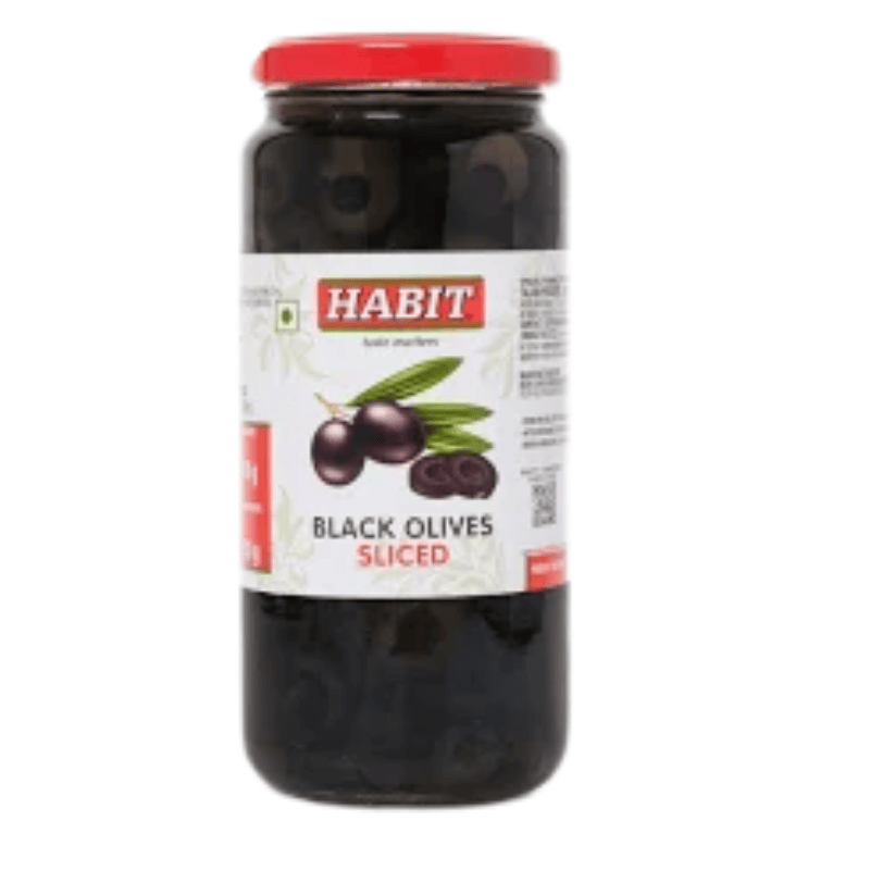 Olives, black - sliced , 430g - WHY Nutrition
