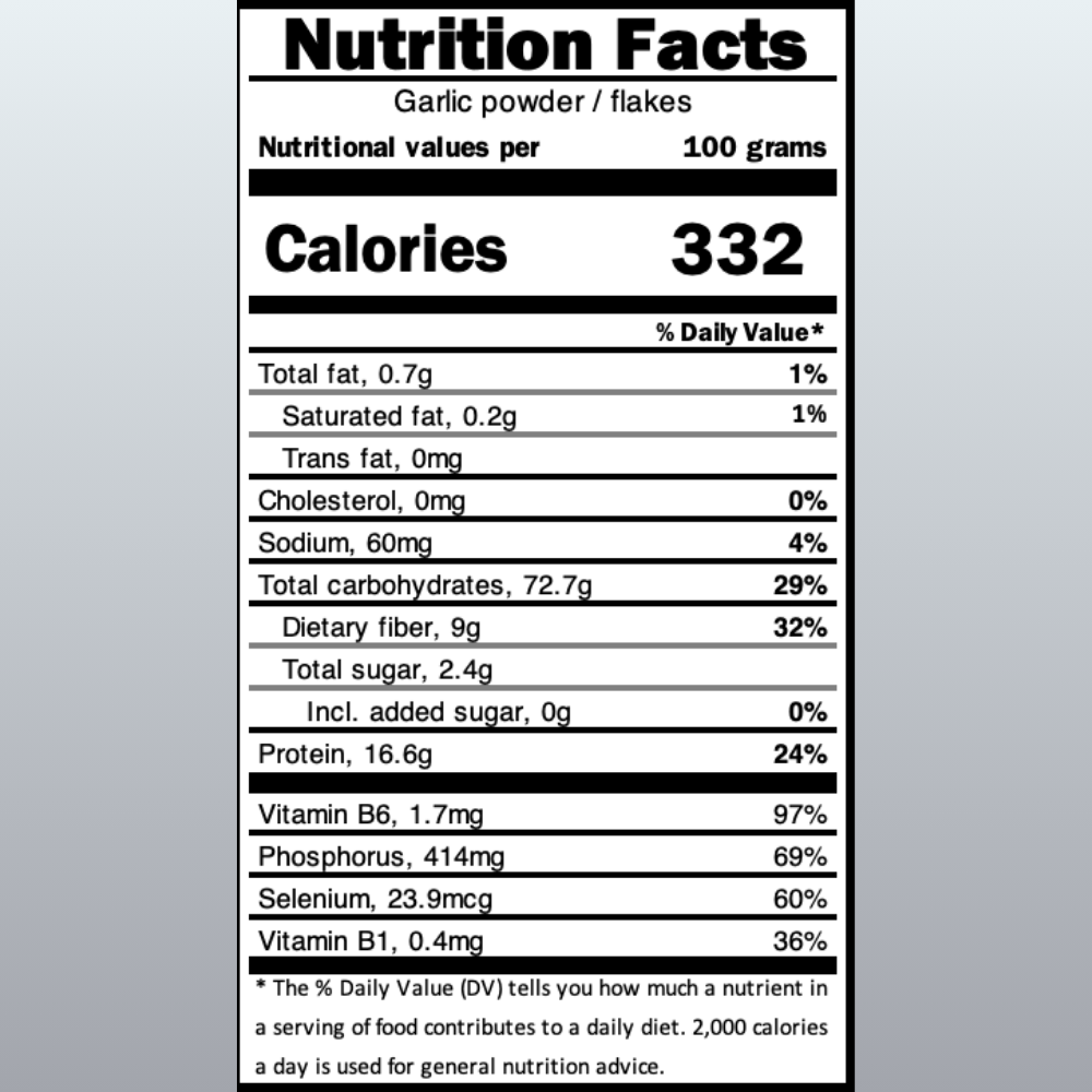 Garlic Flakes, 70g (Himalayan)