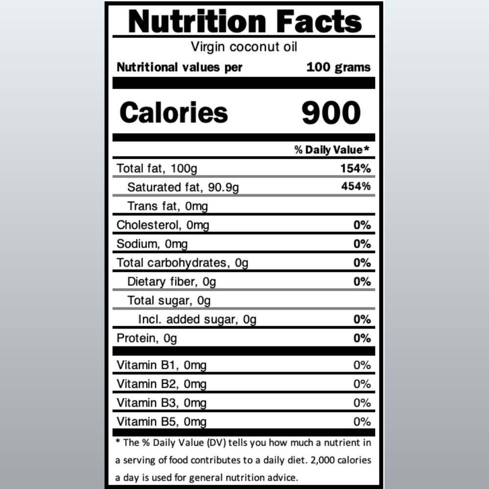 Virgin Coconut Oil, 500ml