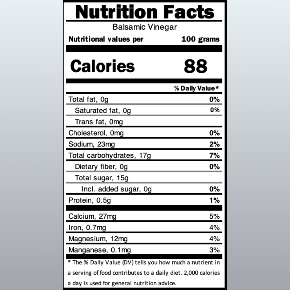 Vinegar, ⁠Balsamic, 500Ml (Modena)