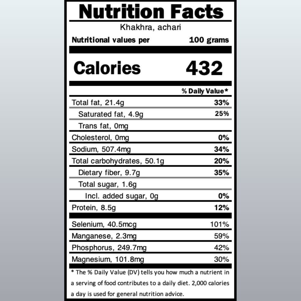 Achari Khakhra, 200g