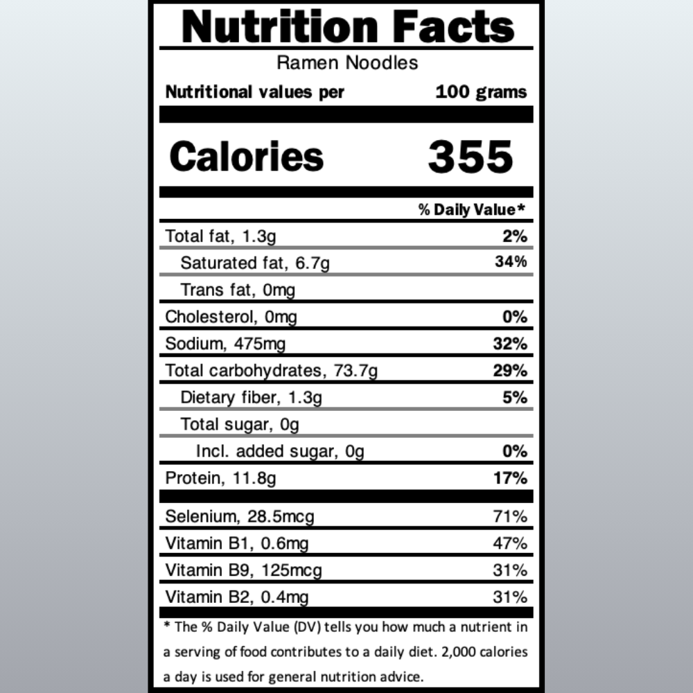 Ramen Noodles, 300g
