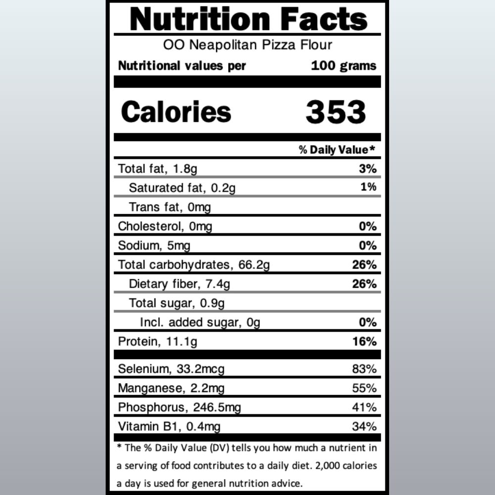 Pizza flour, 1kg (Neapolitan “00”)