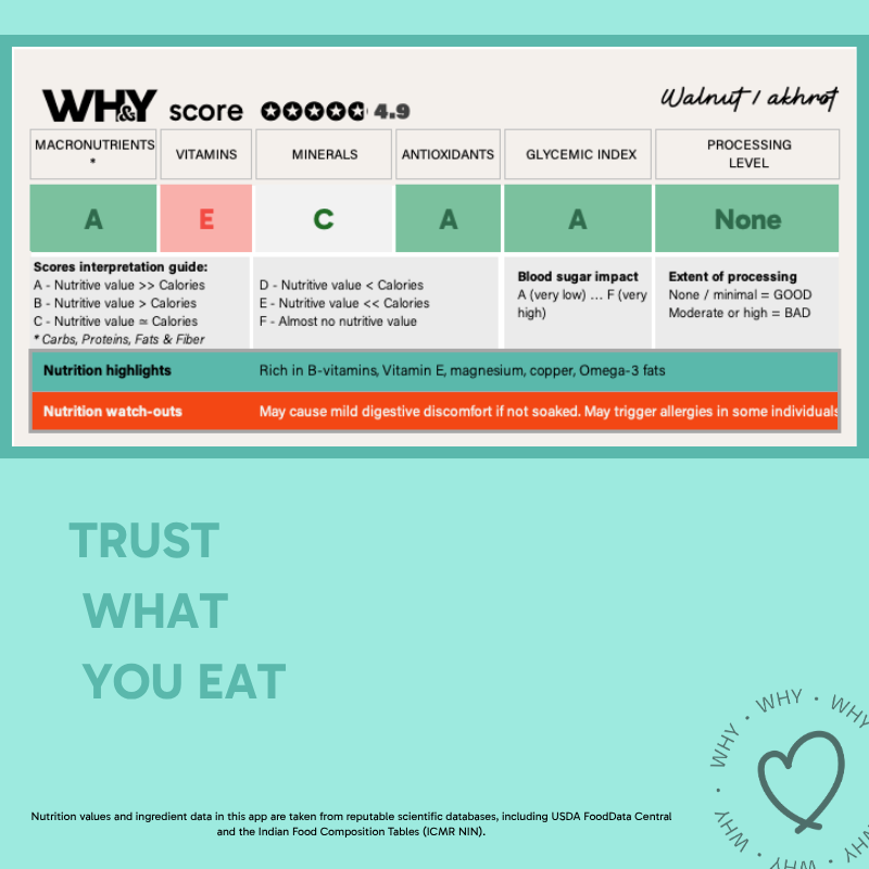 Walnut Kernels (Chile), 500g - WHY Nutrition