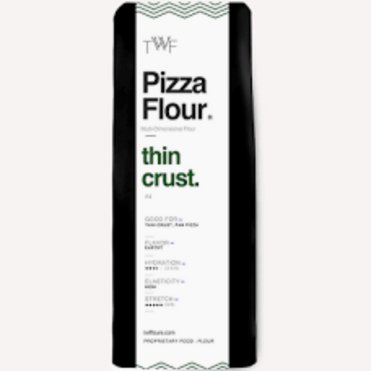 ⁠Thin crust pizza flour, 1 kg WHY Nutrition