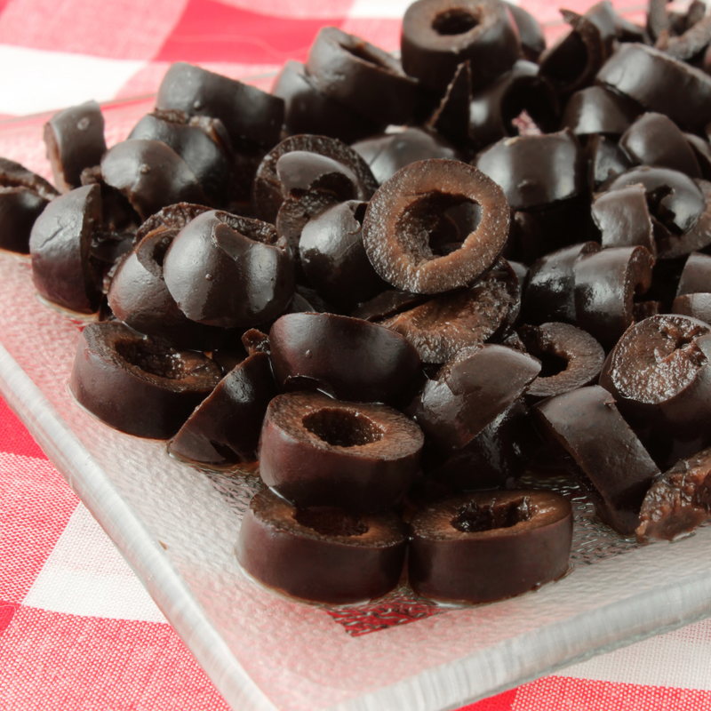 Olives, black - sliced , 430g