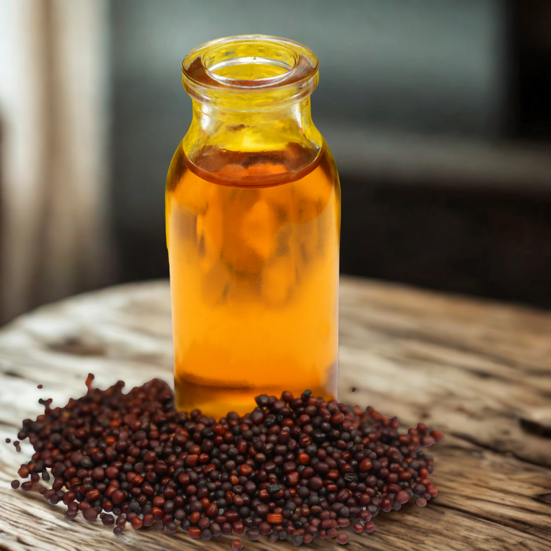 Black Mustard Oil, 1Ltr (Pungent)