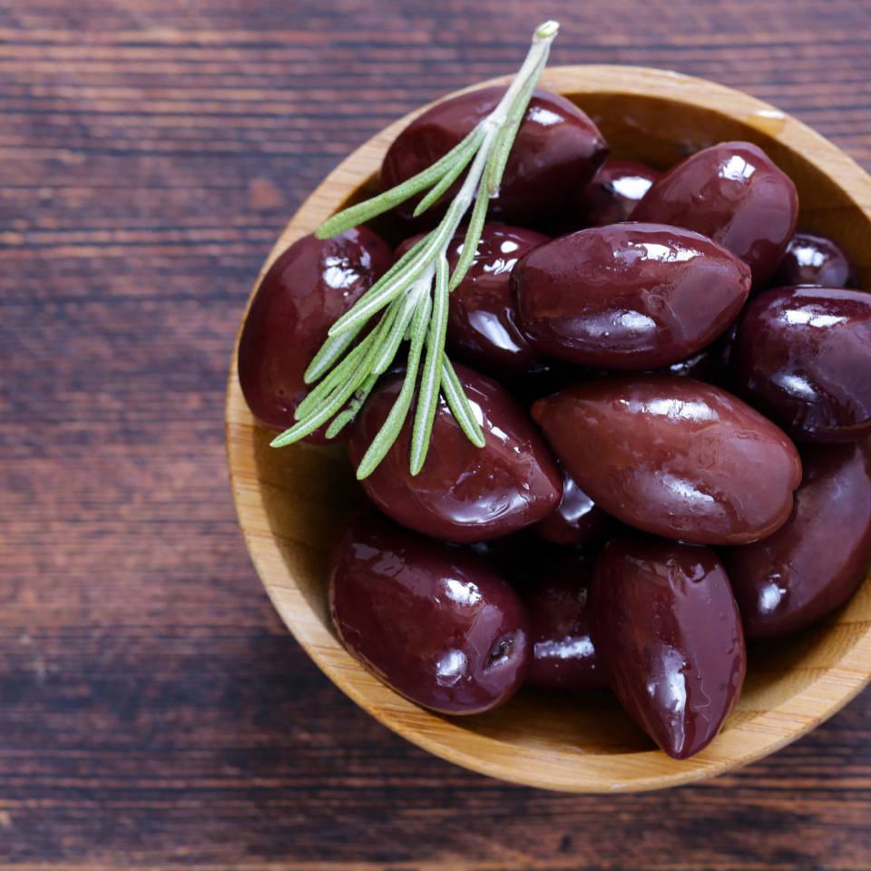 ⁠Olives, 300-350g (kalamata - whole, pitted)