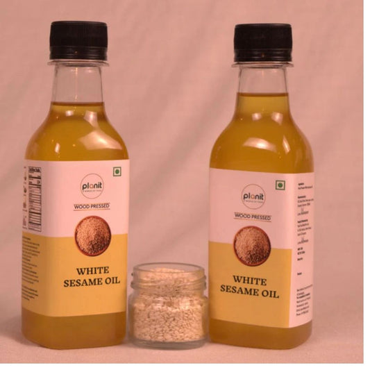 White Sesame Oil, 250 ml - WHY Nutrition